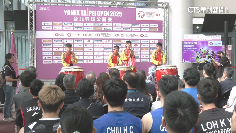 台北公開賽開戰！　新「台灣男雙」首度主場亮相