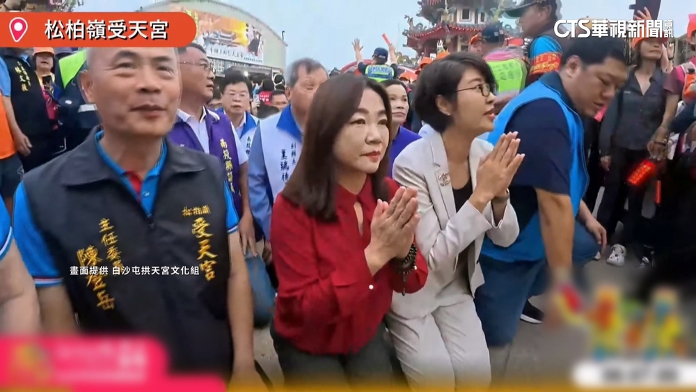 白沙屯媽祖起駕「鑽轎底卡位」？　許淑華：廟方安排