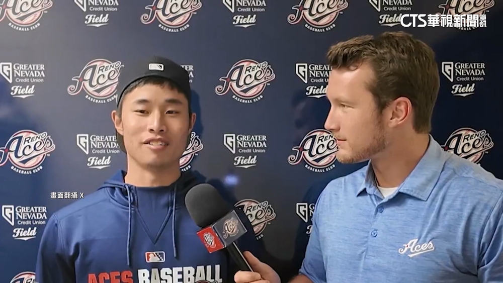 林昱珉主場初登板5.2局飆5K　賽後「烙英文」受訪