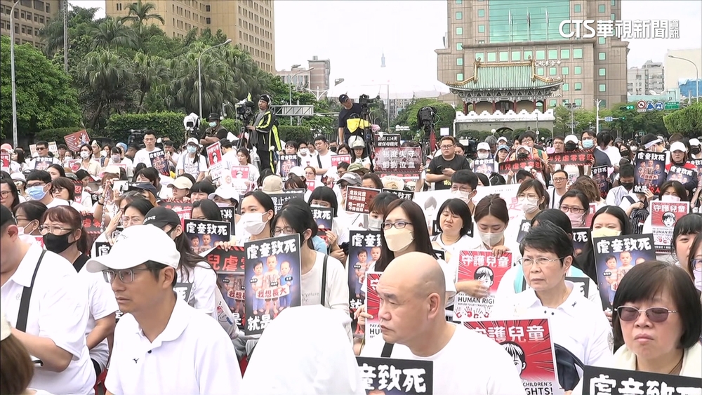 家長團體「聲援剴剴」　萬人集結凱道要求終結兒虐
