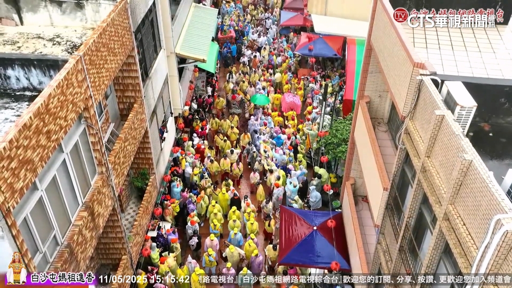 白沙屯媽回鑾拱天宮　2025進香路程寫多項紀錄