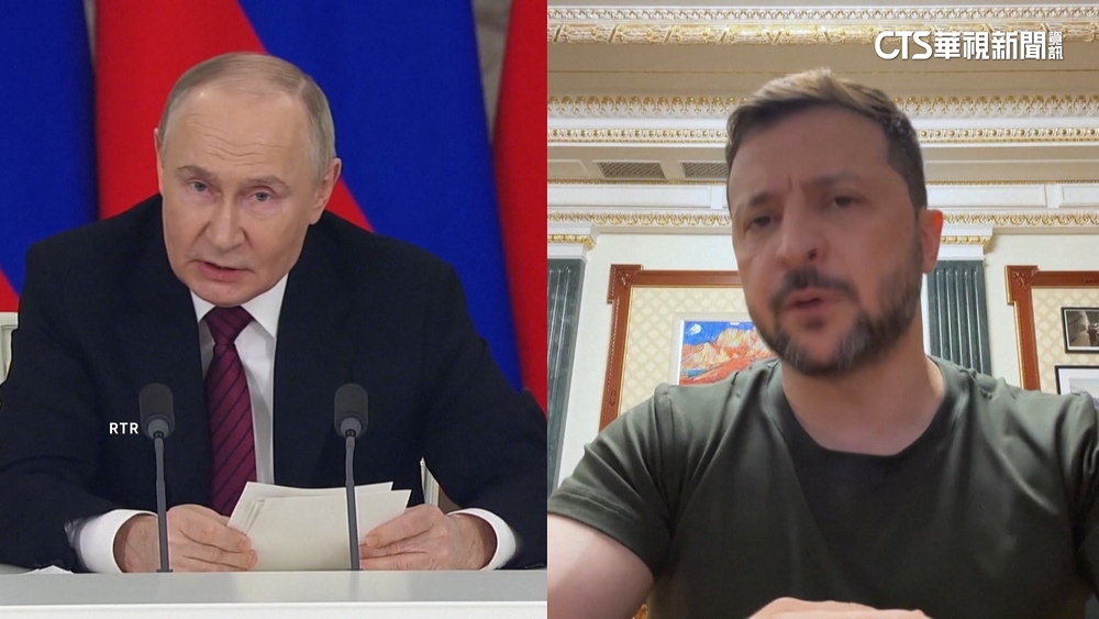 回應普丁「直接談判」提議 澤倫斯基:5月15日等他