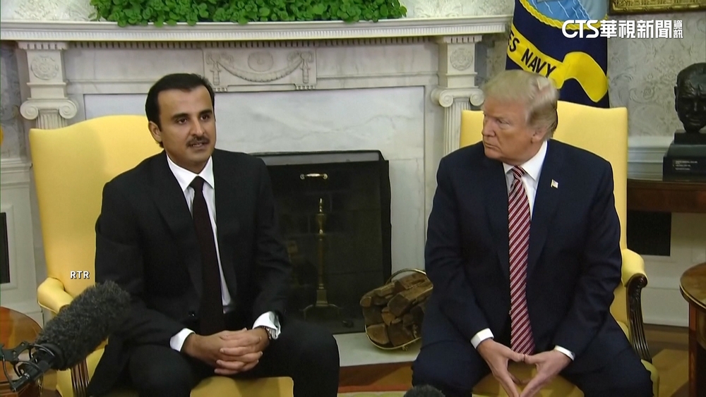 傳卡達要送值4億美元噴射機　給川普當「空軍一號」