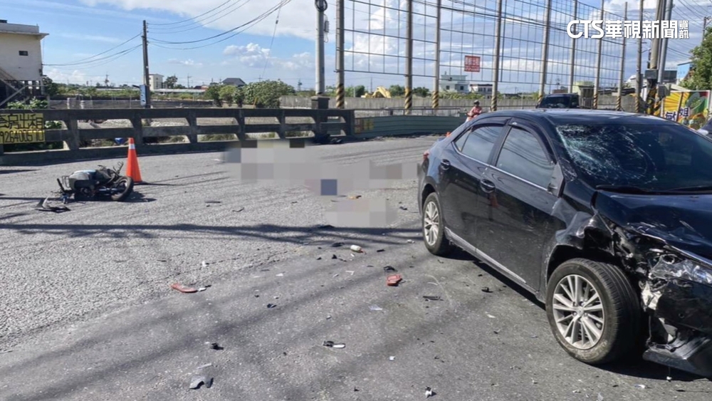 無照少年騎車與左轉車碰撞！　倒地不起送醫不治