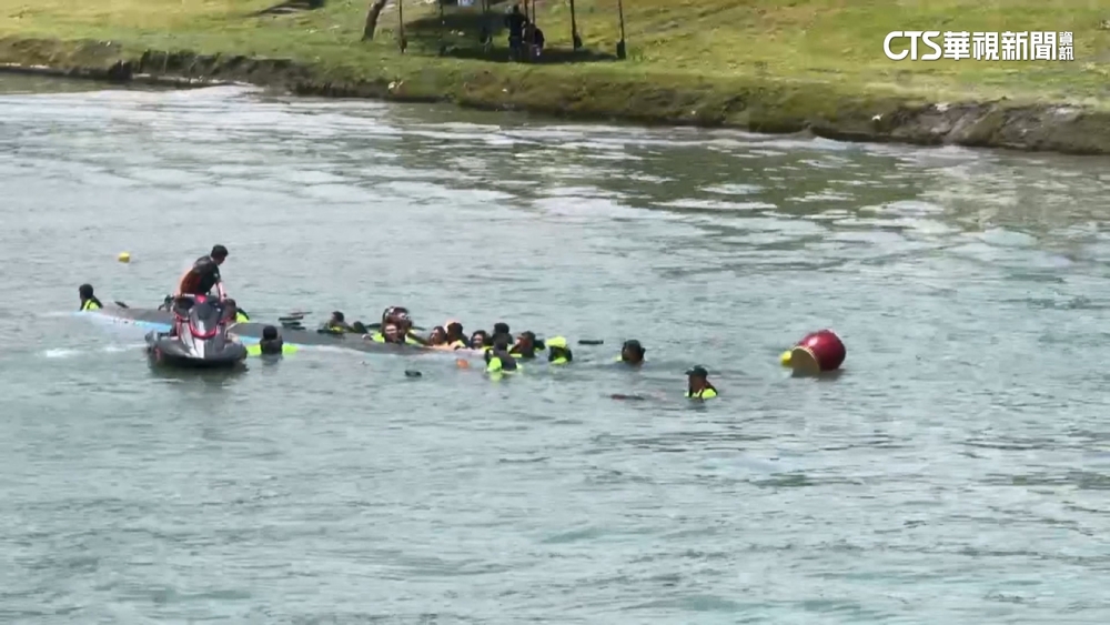 船頭太重？船身吃水？　宜蘭龍舟賽　同隊1天2度沉船