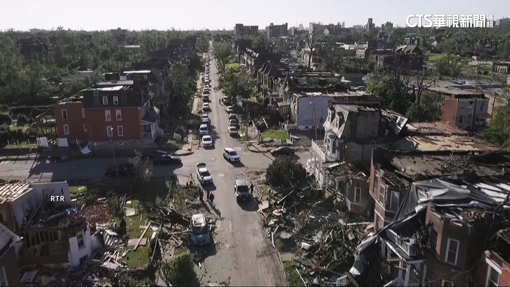 美國中西部遭風暴.龍捲風雙重肆虐　至少27死