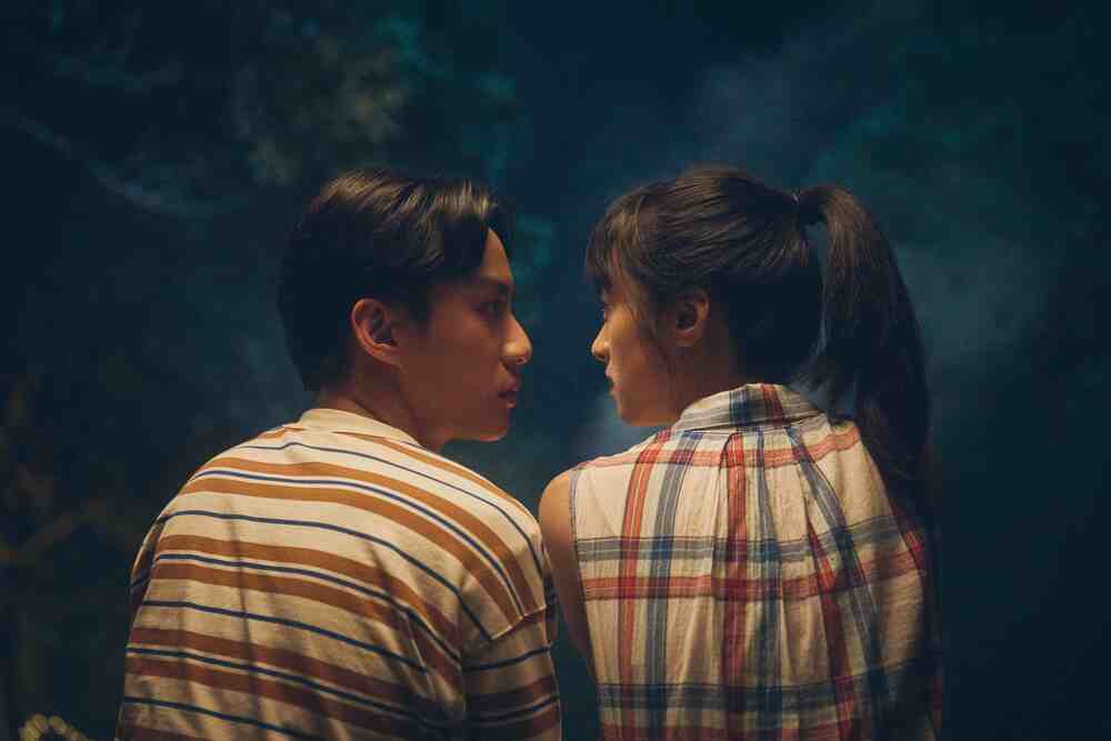 《成功路上》許莉婷險被襲胸 曝「導演真的很幼稚」 小建中(吳翰林飾演)小芬(許莉廷飾演)露營曖昧