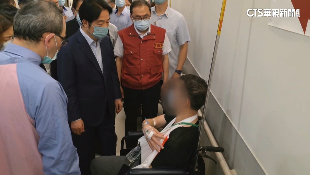 三峽重大車禍多人死傷　賴清德.卓榮泰.侯友宜赴醫院探視傷患