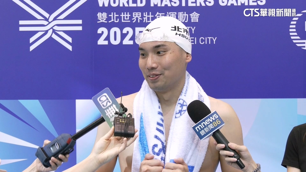 前蝶王復出！　許志傑50m游28.08秒稱「失算」