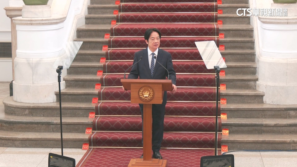 總統賴清德520談話 邀在野共商國是.未提「兩岸關係」