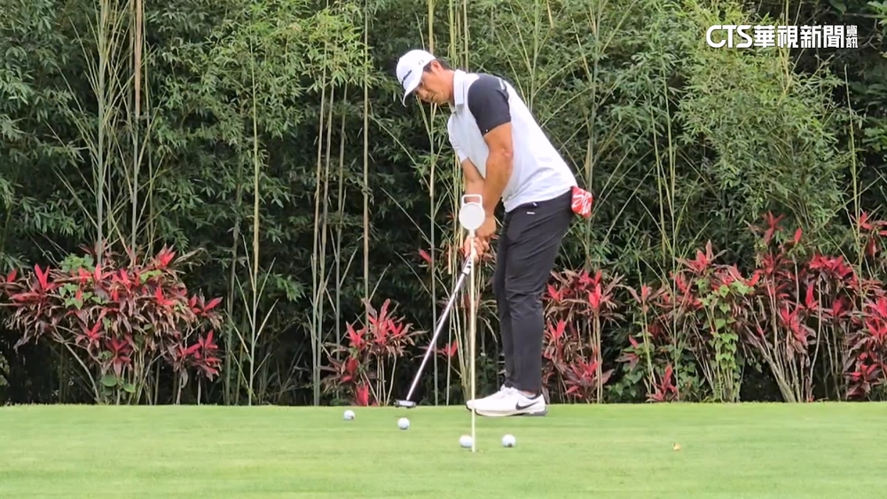 高國輝.田壘跨界挑戰！　獻出高球正式賽初體驗