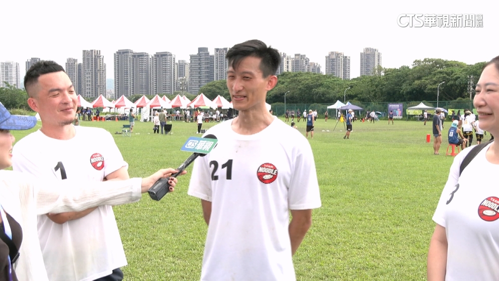 燒臘老闆世壯運飛盤「蹽落去」　喊話得分破蛋送滷蛋