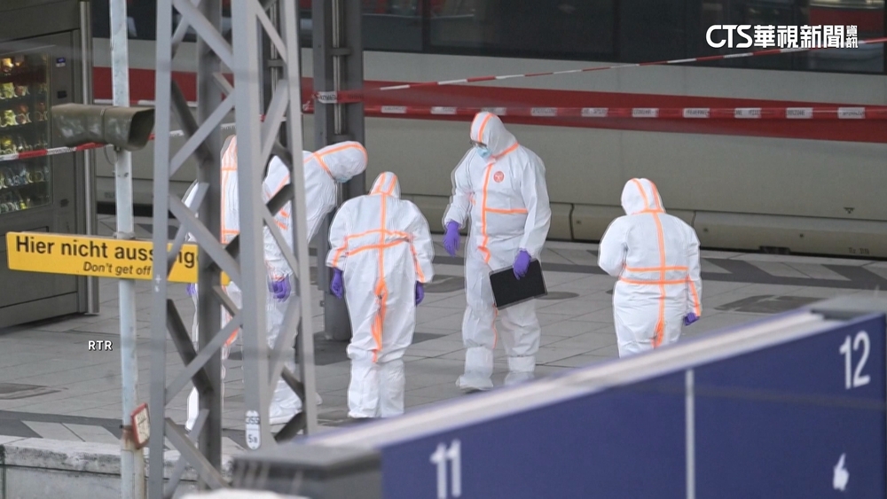 德國漢堡中央車站　歹徒持利器無預警刺殺釀12傷