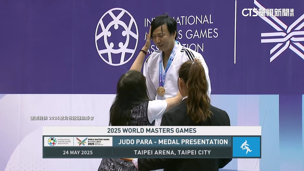 金曲歌王蕭煌奇身手了得！　世壯運柔道奪金牌