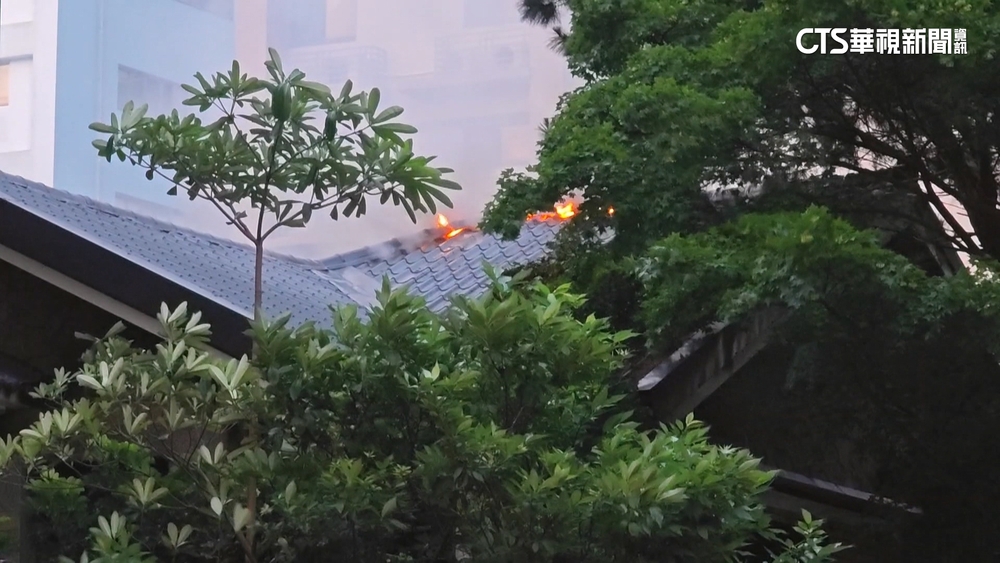 北市寵物餐廳起火！　鄰教廷駐華大使館急灌救
