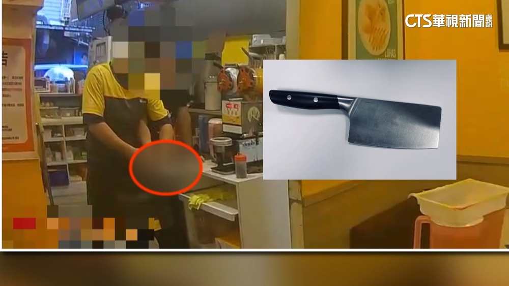 失業+病痛纏身！男持利器闖早餐店　4客嚇壞竄逃