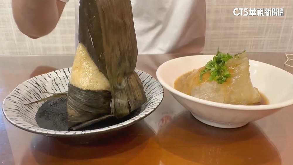 肉圓變肉粽！　彰化業者將國民小吃包進粽葉超吸睛