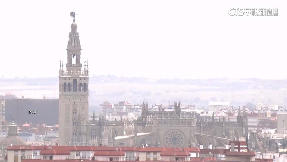 西班牙遇熱浪！　南部大城塞維亞飆46度高溫