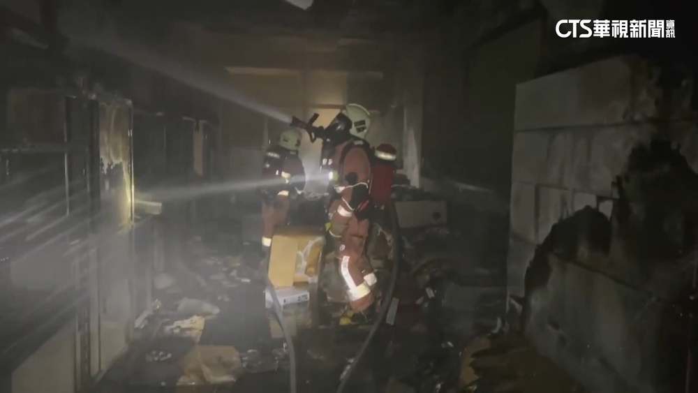 中華大學實驗室火警　濃煙瀰漫整層樓幸無人傷