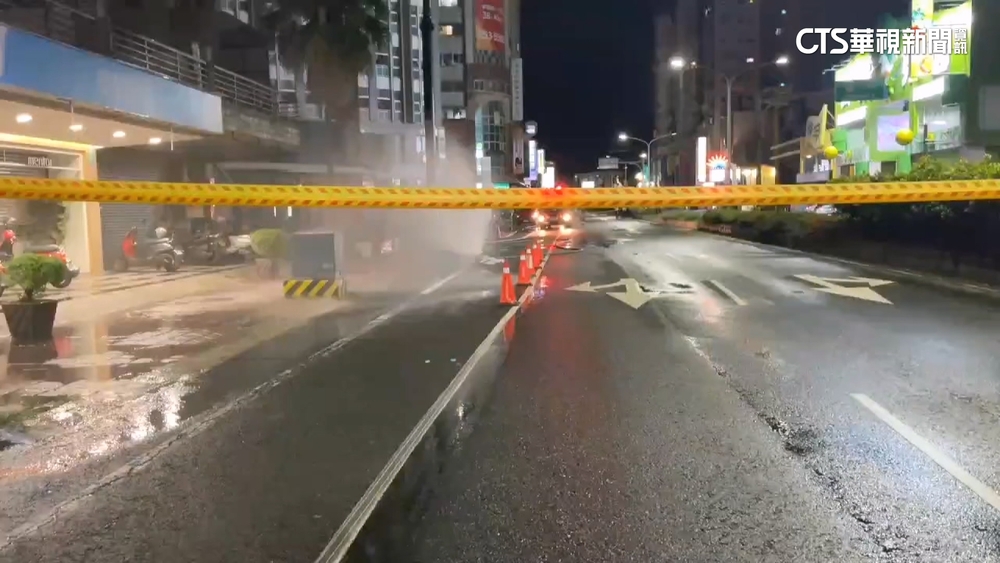 台南「瓦斯外洩」大規模封路　店家人員緊急疏散