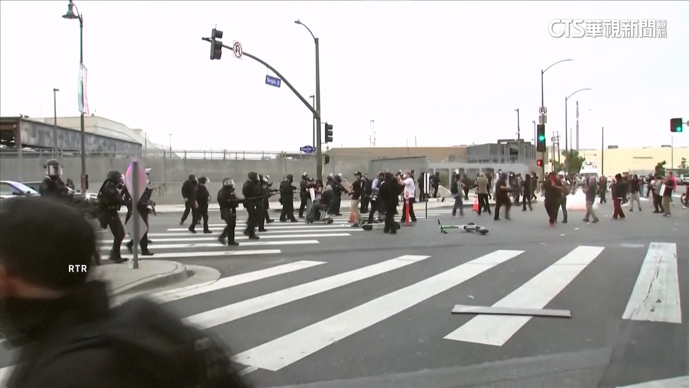 鐵腕逮移民！洛杉磯連日暴動　川普派2000國民兵鎮壓