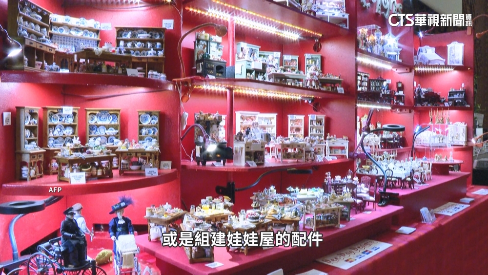 英國「肯辛頓娃娃屋節」吸睛 迷你世界藏家愛不釋手