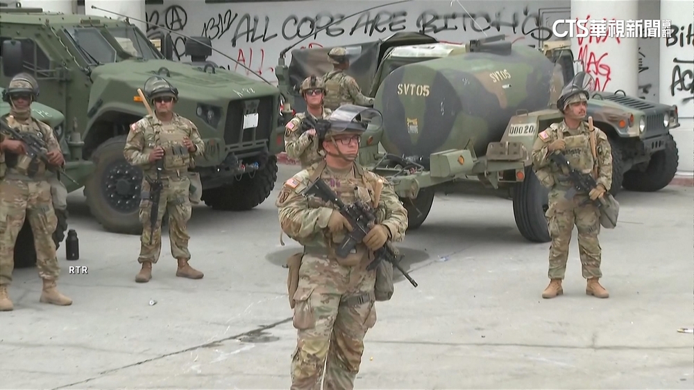 川普下令2千國民兵進洛城　抓非法移民爆抗爭