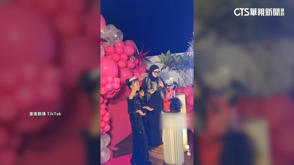 砸707萬台幣為愛女慶生！　馬國女富豪贈一系列大禮