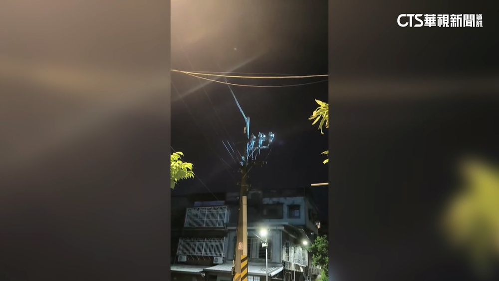 花蓮6.4地震！　全台有感搖晃　玉里電桿被震歪