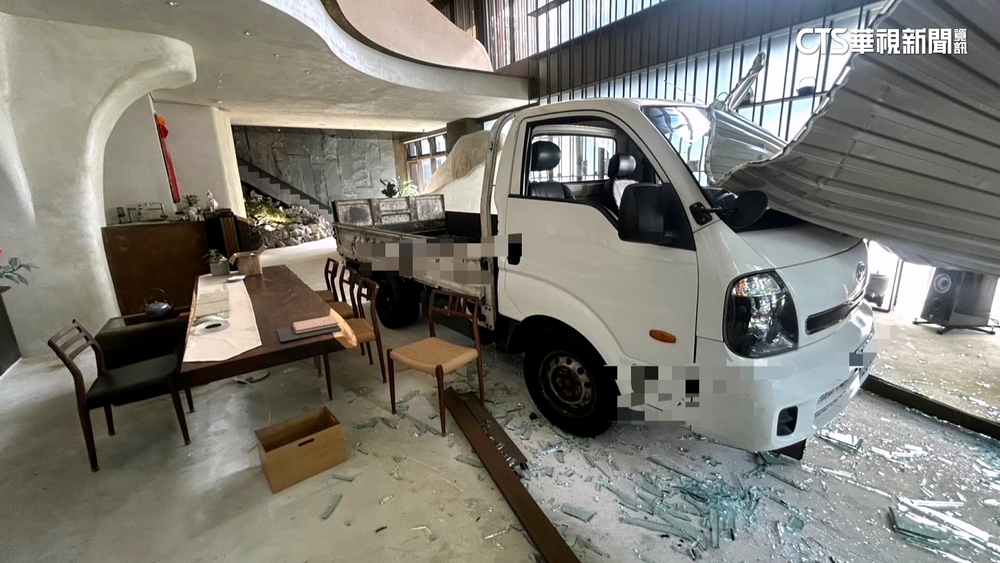 疑有300萬債務糾紛！　饅頭媽前男友茶行遭貨車衝撞