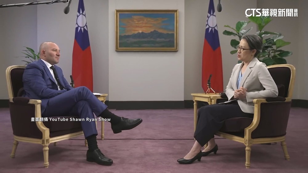曾任職CIA安保部門！　美YTR專訪蕭美琴談台海情勢