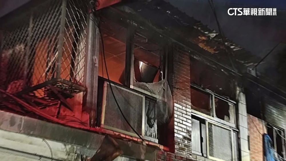 淡水民宅火1死1傷「2男落跑」　現場發現喪屍煙彈疑開毒趴