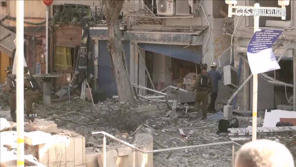 伊朗首波報復攻擊　30飛彈襲以色列至少86傷