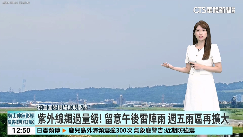 多雲到晴高溫炎熱　午後留意局部雷陣雨