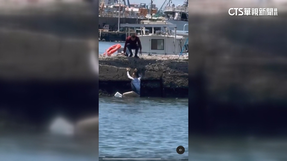 男垂釣摔落海大喊救命漁民急救援　目擊者：疑熱暈落海