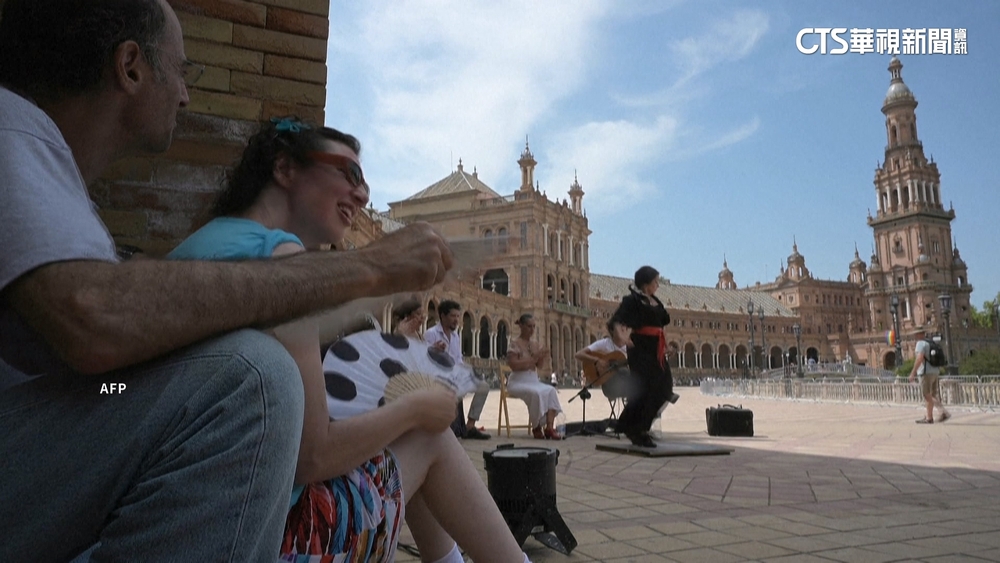 熱浪襲捲南歐！　西班牙塞維亞高溫達攝氏42度