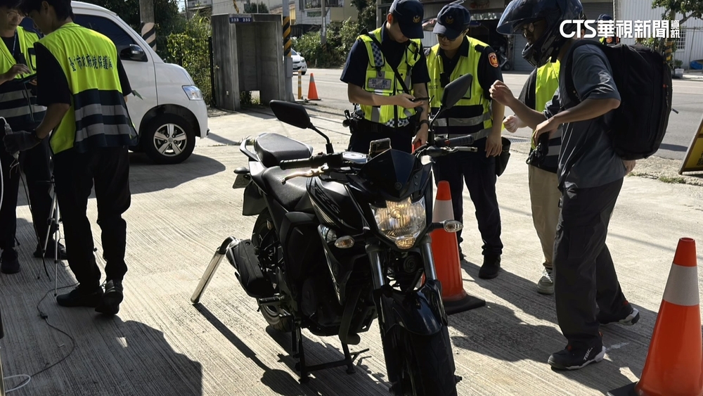 樂園旁賽車場抓改裝.無照　警暑假加強稽查開罰