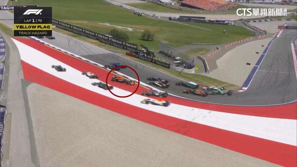 F1奧地利「戲劇性」開賽　威廉斯Sainz暖胎圈無法啟動