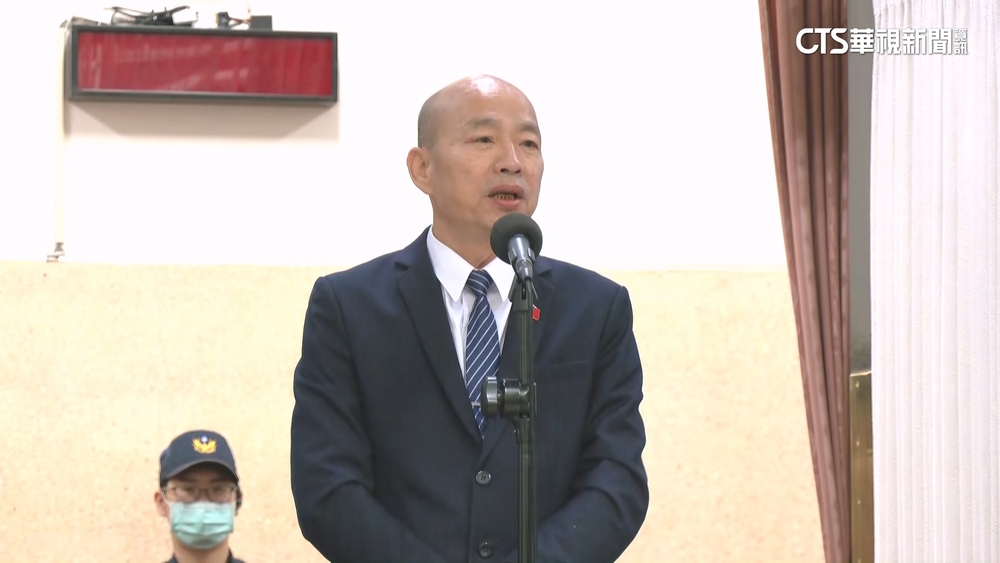 韓國瑜發文哀悼彭振聲妻　嘆：台灣民主自由受到巨大震盪