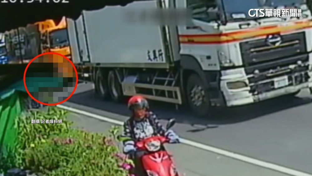 嘉義93歲單車嬤穿越馬路　捲大貨車底傷重不治