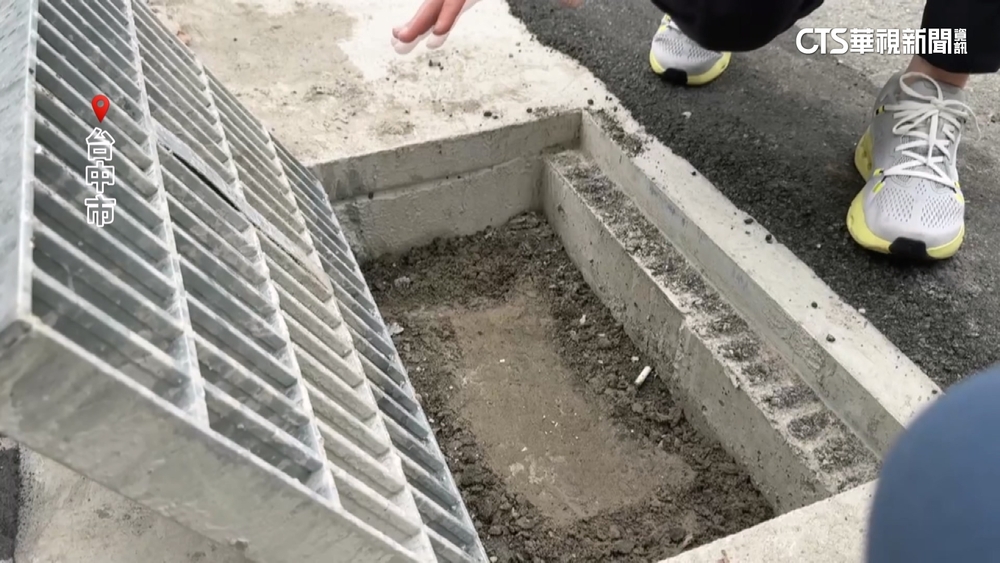 台中市區大淹水原因曝　忘拆水溝鐵片　工程處：已移除