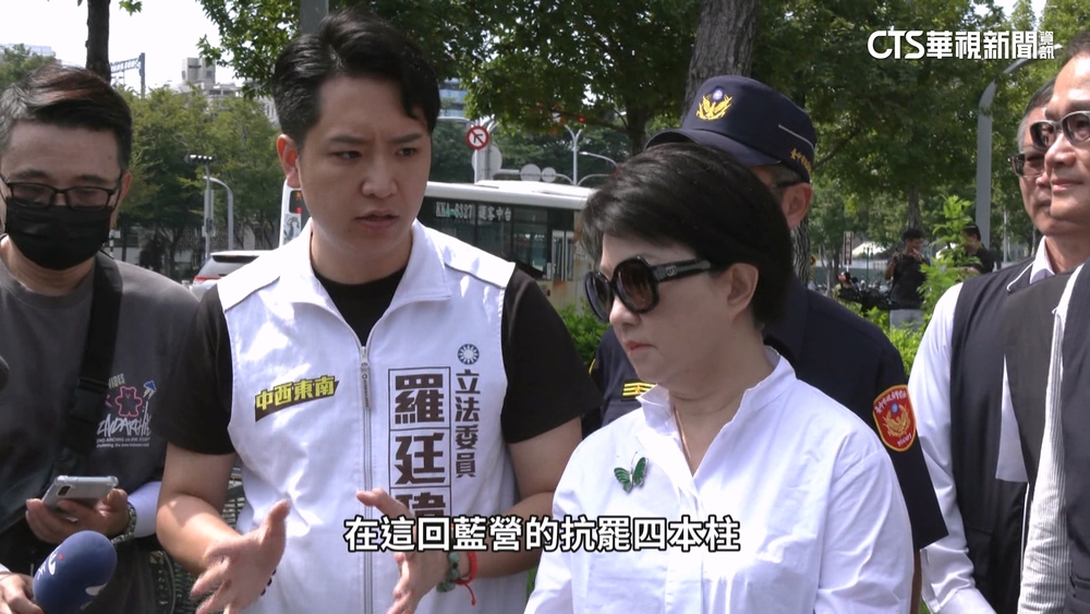 中六交戰！　羅廷瑋「盧黃」合體　罷團「虎頭蜂」志工陸戰