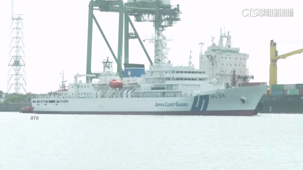 日本海保船「嚴島號」抵印度清奈　日印海巡將聯合演習