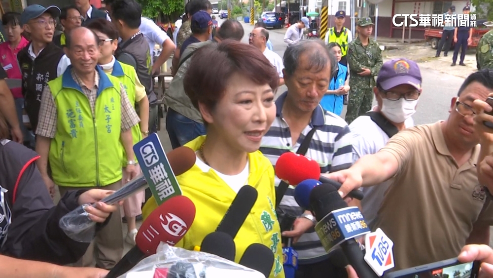 「追問何時復電」挨批！　陳亭妃：跟台電永遠站在一起