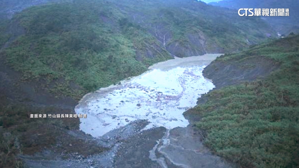 南投草嶺疑現「堰塞湖」！　鎮長籲下游居民有異常務必撤離