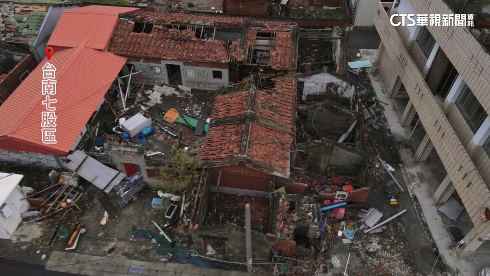 續停班課！七股西寮里經強風.海水倒灌　家園滿目瘡痍