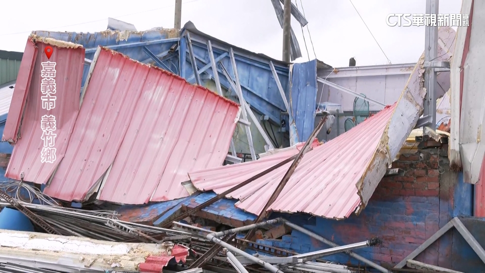 丹娜絲肆虐嘉義！漁村現況曝　義竹鄉斷水斷電沒網路