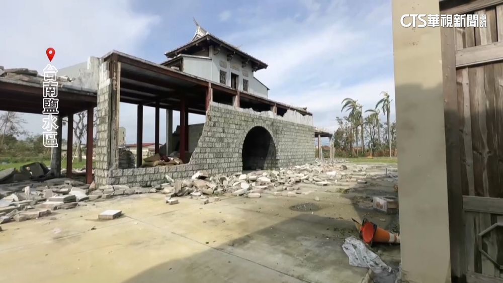 斥資2億打造!斯卡羅拍攝場景 風災後滿目瘡痍