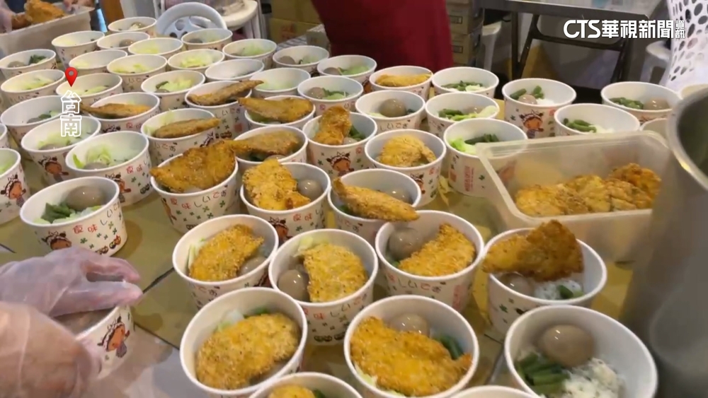 丹娜絲過境南部受災嚴重　店家發愛心便當助災民
