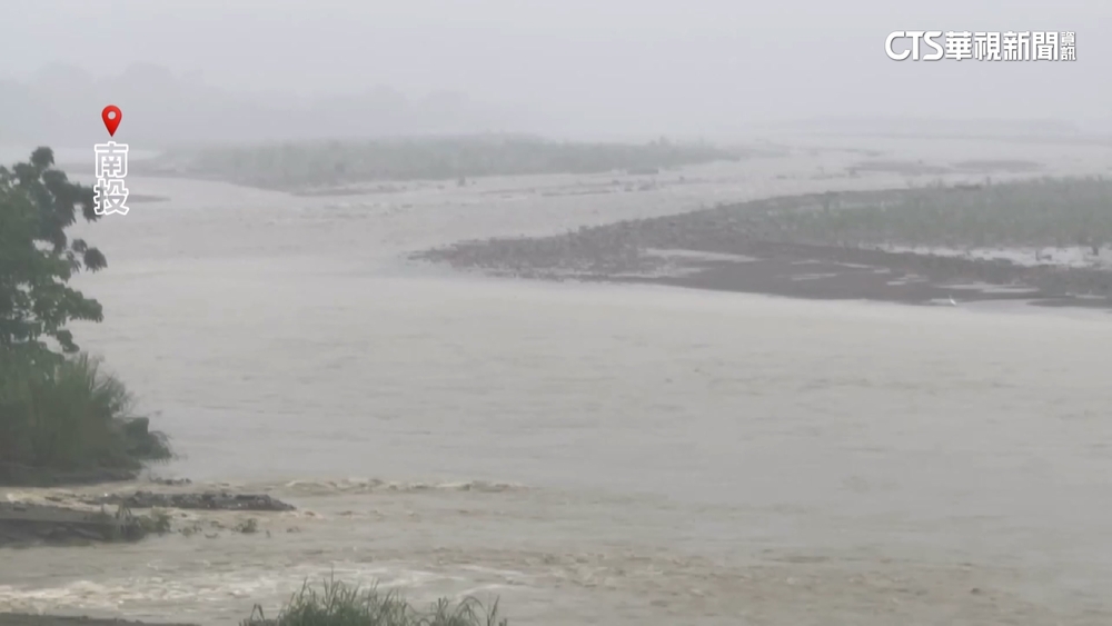清水溪草嶺段現堰塞湖　竹山.古坑.林內.梅山警戒